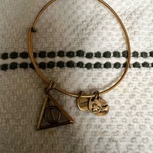 Alex and ani deathly hallows bracelet